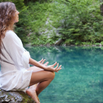Meditation beside water is the ultimate place to practice developing you Intuition